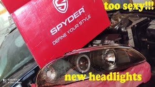 New Headlights for 2G Mitsubishi Eclipse