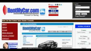 Rent My Car - Personal Car Sharing - Rent - Free