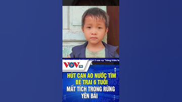 Hút cạn ao nước tìm bé trai 6 tuổi mất tích trong rừng Yên Bái | VOVTV