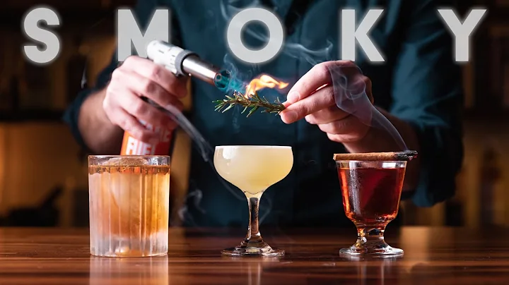 3 SMOKED & Smoky Drinks - cocktails to warm your c...