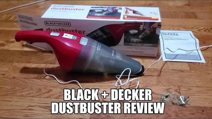 👀 Black & Decker DUSTBUSTER Hand Held Cordless Vacuum Review