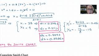 SMITH CHART - Matching with a Stub