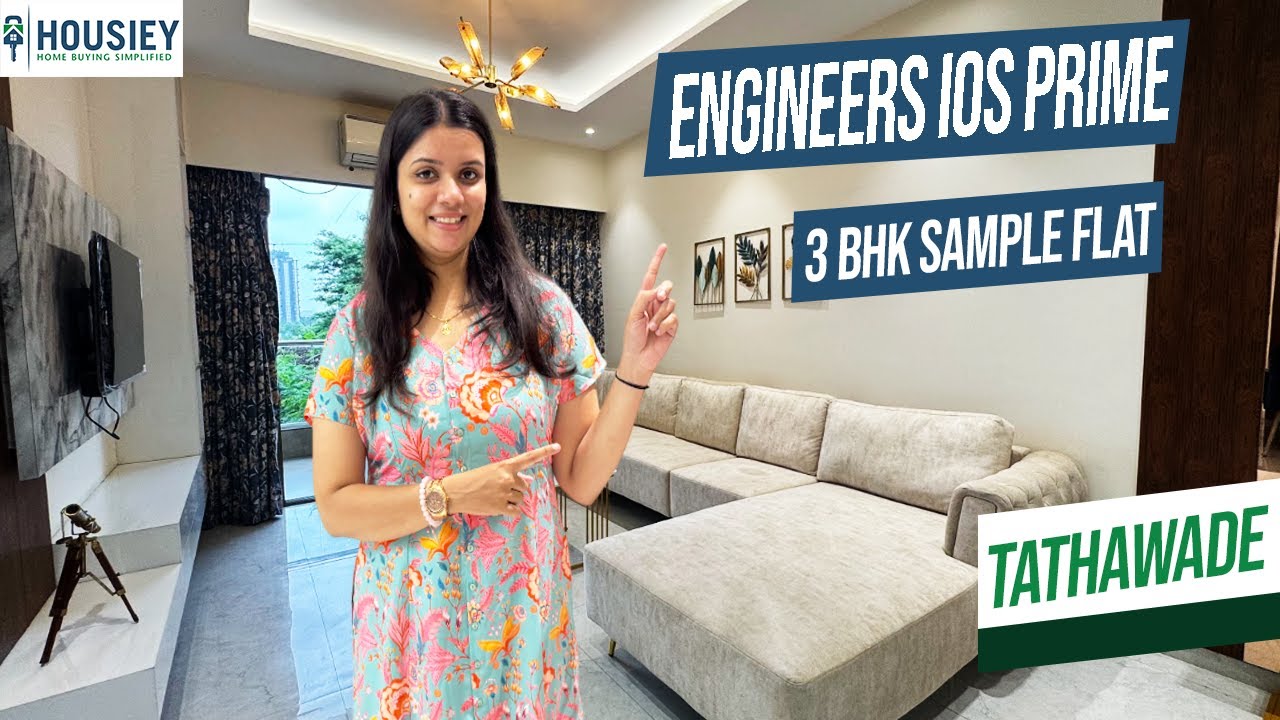 Engineers IOS Prime | 3 BHK Sample Flat Tour [2025] | Engineers Horizon Tathawade Pune