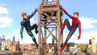 Spider-Man And Agent Venom Team Up With TASM 2 Suit - Marvel's Spider-Man 2 (4K 60fps)