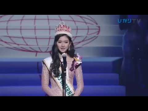 Terharu, Speech Kevin Liliana - Miss International 2017