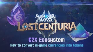 [Summoners War: Lost Centuria] Blockchain Ecosystem Guide Part II How to Exchange In-game Currencies screenshot 3