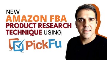 New Amazon FBA Product Research Technique Using Pickfu