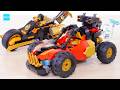 レゴ ニンジャゴー カイとコールの合体ビークル 71864 / LEGO NINJAGO Wyldfyre's Transforming Dragon Mech Speed build