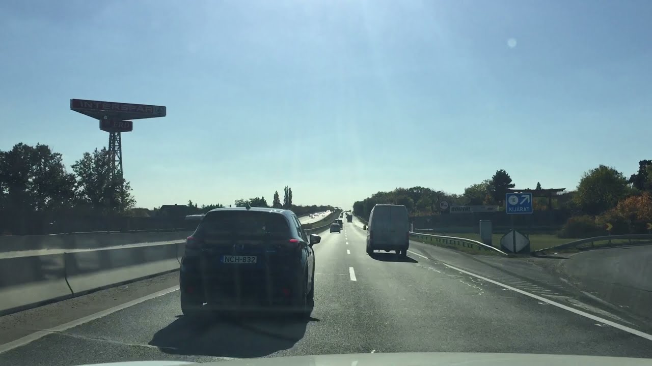 Driving Budapest 2021 - BAH csomópont - M7 Tárnok