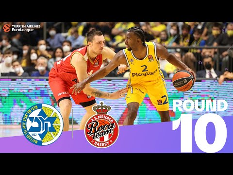 High-scoring last quarter lifts Maccabi to win! | Round 10, Highlights | Turkish Airlines EuroLeague