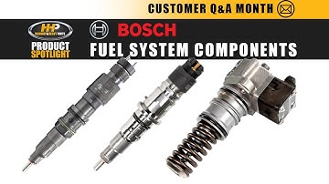 Genuine Bosch Fuel Injectors and Pumps for Detroit DD15, Cummins ISB, and Mack E7 From HHP!