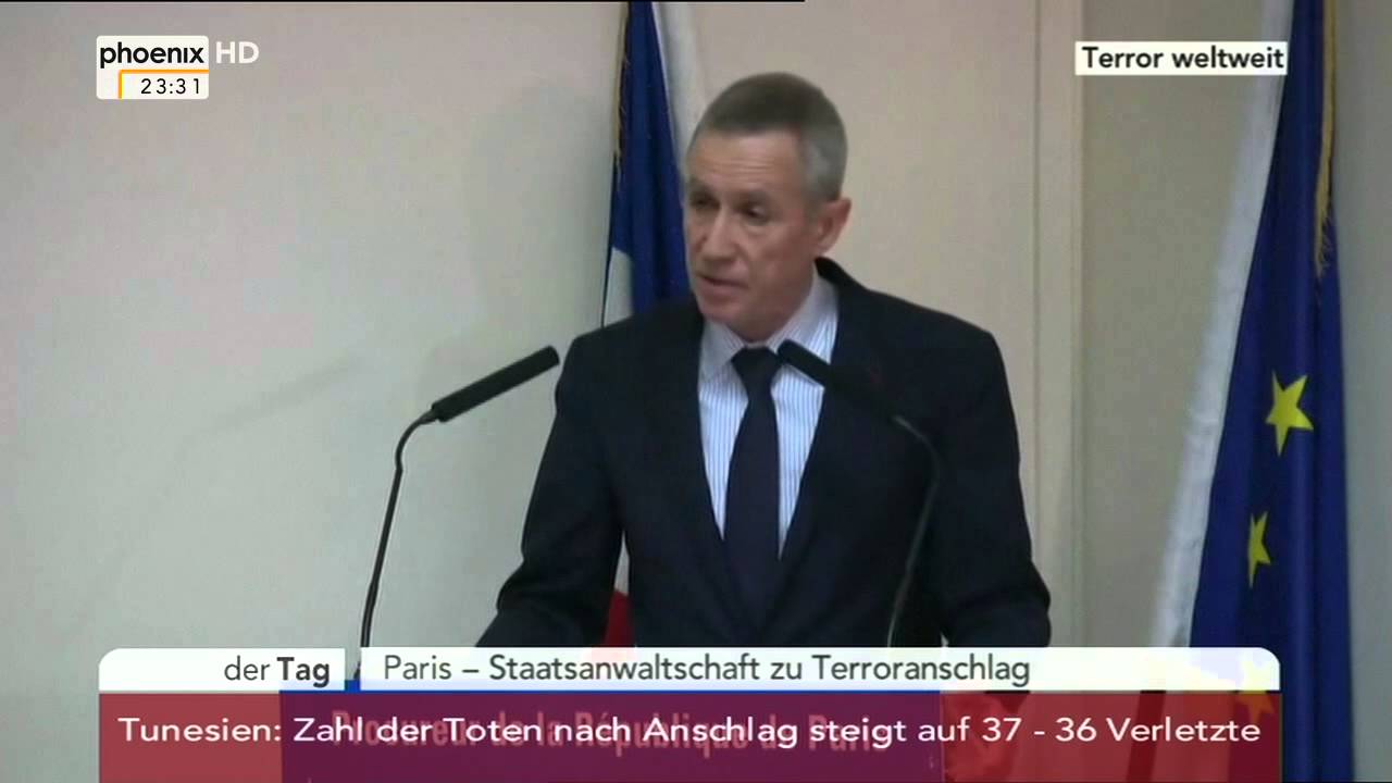 Terror in Frankreich: PK des französischen Staasanwalts am 27.06.2015