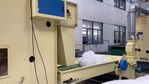 Carding line/cross lapper/opening line for duvet