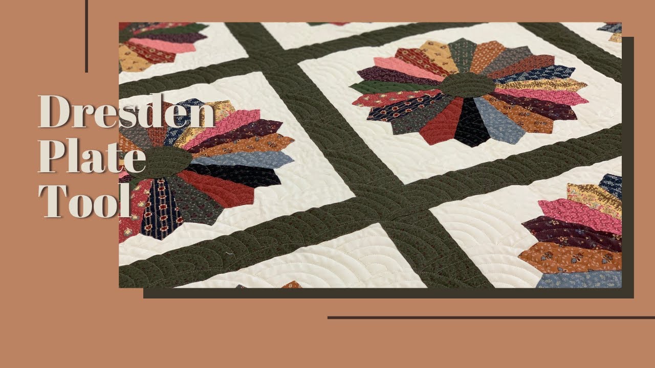  Dresden Plate Template For Quilting