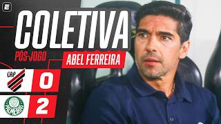 COLETIVA PALMEIRAS: ABEL FERREIRA FALA APÓS JOGO CONTRA O ATHLETICO | ESPN