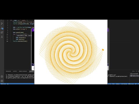 Python turtle graphics