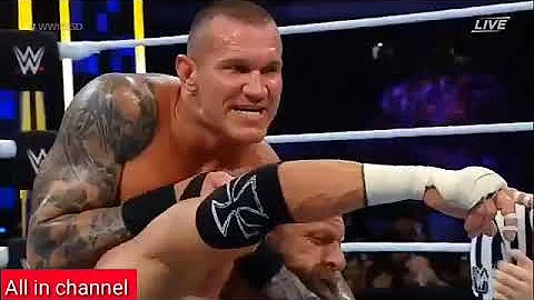 Randy Orton Vs Triple h full match highlight wwe super showdown