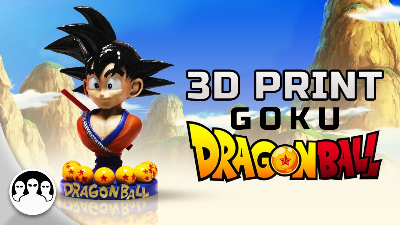 Goku: 3D Printing Time Lapse & Painting - YouTube