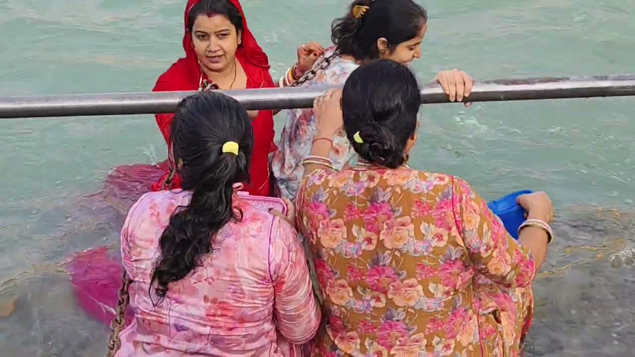 हर ह🔱 महादेव #हरहर गंगे 💦🪘💦नमामि गंगे# गंगा स्नान #हर की पौड़ी# हरिद्वार