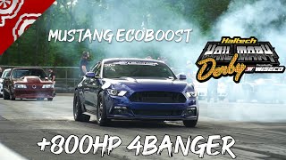 800HP ECOBOOST MUSTANG AT THE DRAG STRIP (PART 3/4)
