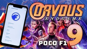POCO F1 END GAME  || Corvus OS V.9 || Best  Android Gaming Rom with great Battery Life