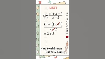 Cara Cepat Mencari Limit Aljabar #Shorts