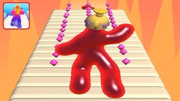 Blob Runner 3D ! All Levels Gameplay android, ios (Level 146-150)