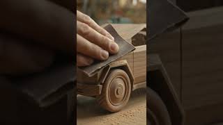 A Block of Wood Became a Tesla Cybertruck 🤯⚡ #tingles #asmr #oddlysatisfying #cars