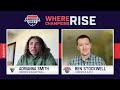 Maine's Adrianna Smith Talks About Experience at NCAA Final Four