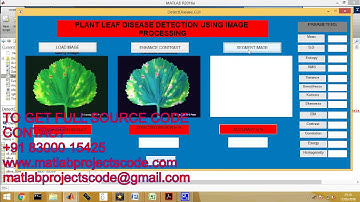 A Smart Phone Image Processing Application for Plant Disease Diagnosis