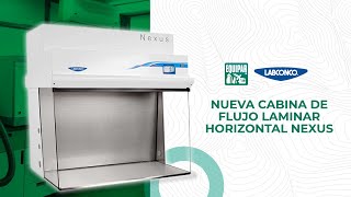 Nueva cabina de flujo laminar horizontal Nexus