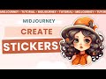 How to create planner stickers with Midjourney