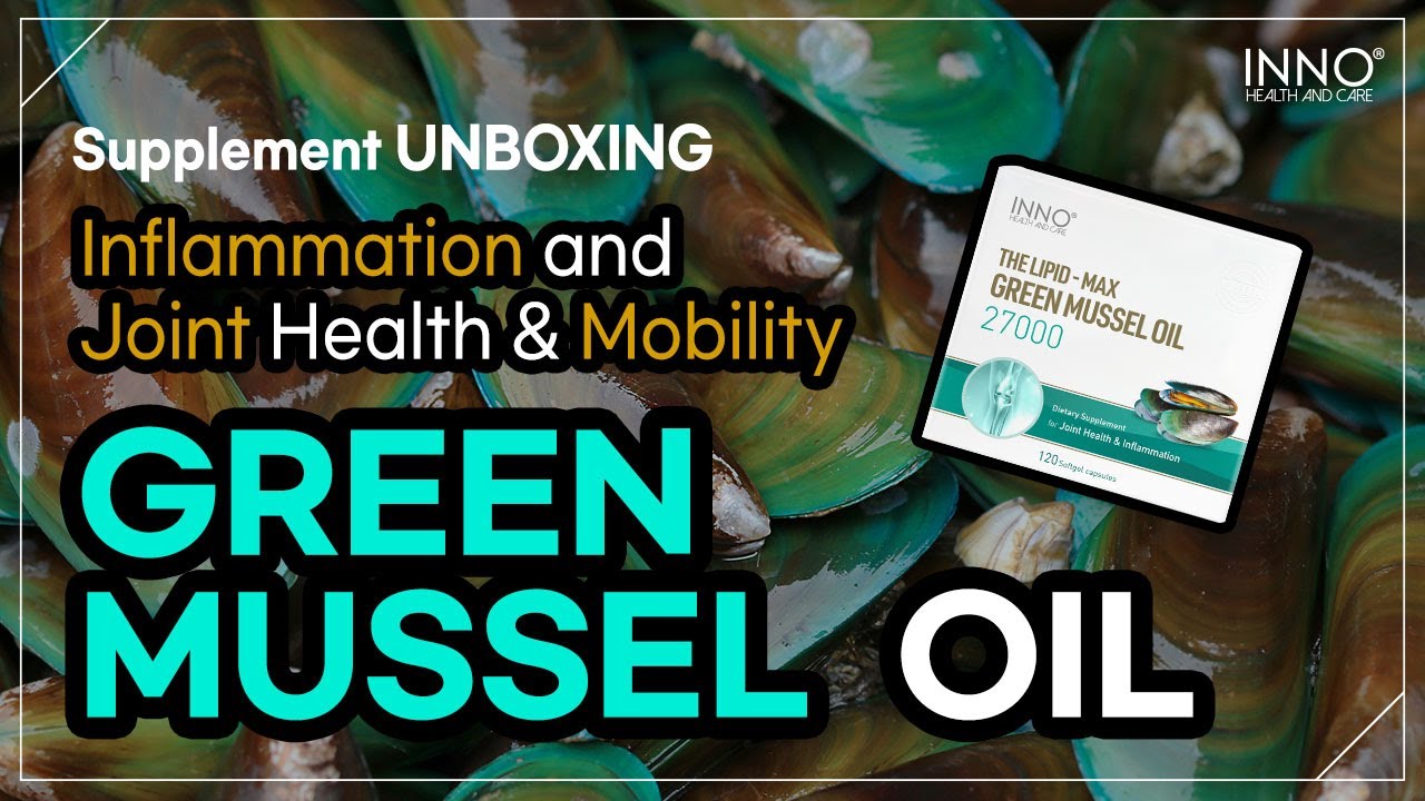 INNO The LipidMax Green Mussel Oil 27000 Unboxing YouTube