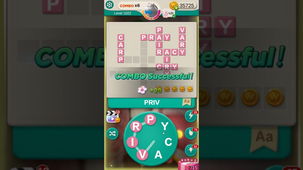 WORD VILLAS level 1022