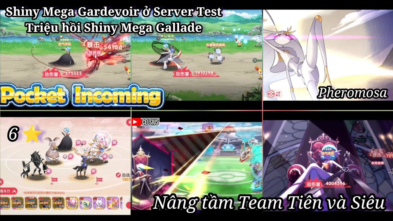 Pocket Shiny Mega Gardevoir ở Server Test Pheromosa Bổ