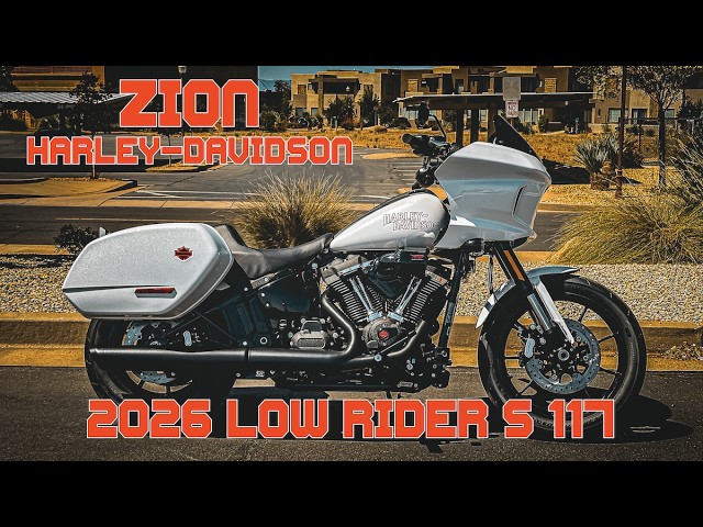 2026 Harley-Davidson Low Rider ST 117 in White Onyx Pearl Paint