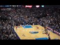 Crowd reaction of clutch Luka Doncic step back three against Houston Rockets.