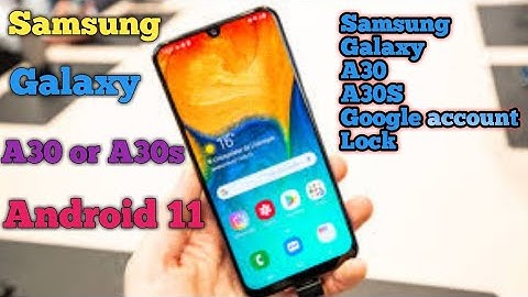 Samsung Galaxy A30s / A30 Android 11 Google account lock bypass || FRP Unlock SM A307F New Method 💖
