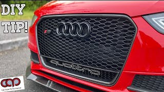 Carbon Fiber Grille Upgrade/Install For Audi S4 B8.5 (CanadianAuto Performance)