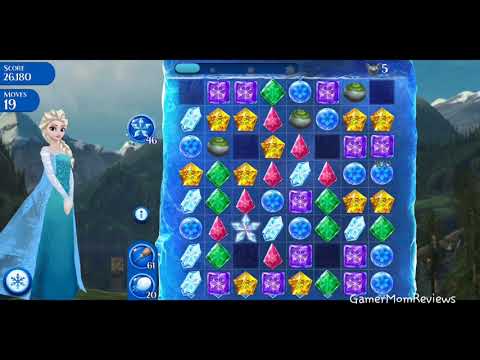 Disney Frozen Free Fall Level 284 GamerMomReviews