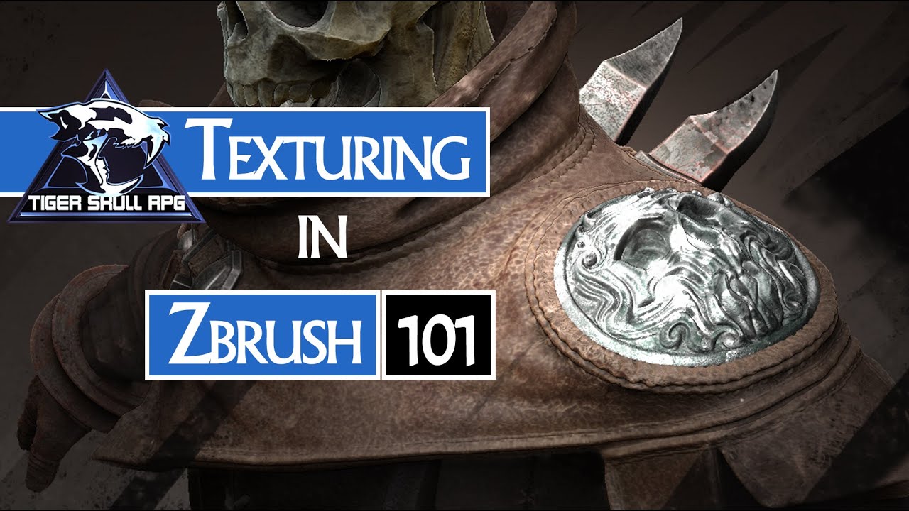 texturing zbrush