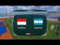 Boaz Salossa goal: Indonesia vs Argentina | Pes 2017 | Stadion Kanjuruhan,Malang