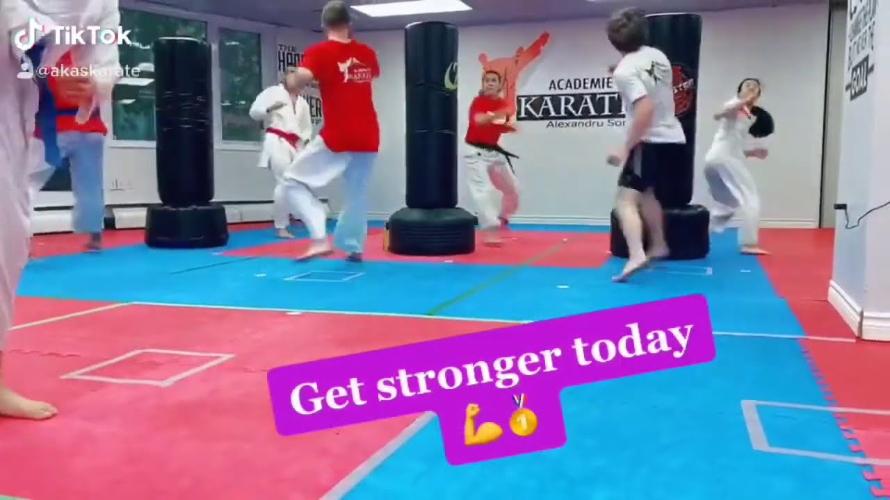 Tik Tok Mashup with Karate training and Karate Competition YouTube