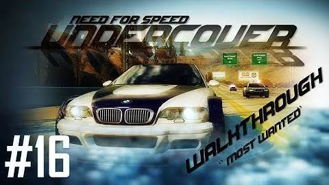 Need for Speed: Undercover (PC) | Walkthrough Part #16 - Most Wanted [HD 60FPS]