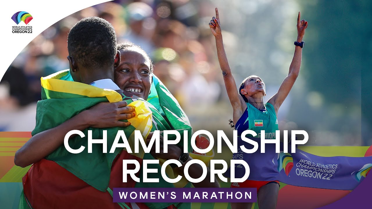 Womens Marathon World Athletics Championships Oregon 22