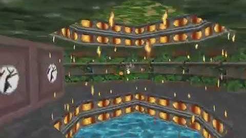 Descent 2 Plutonian Shores demo, level 5, Insane difficulty walkthrough no death no save full rescue