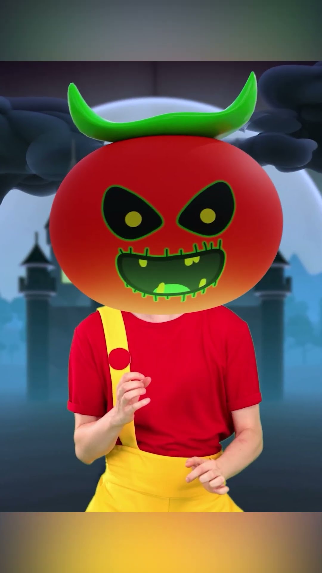 ¡Ñam-Ñam! Frutas y verduras aterradoras ? | D Billions Canciones Infantiles #shorts #db