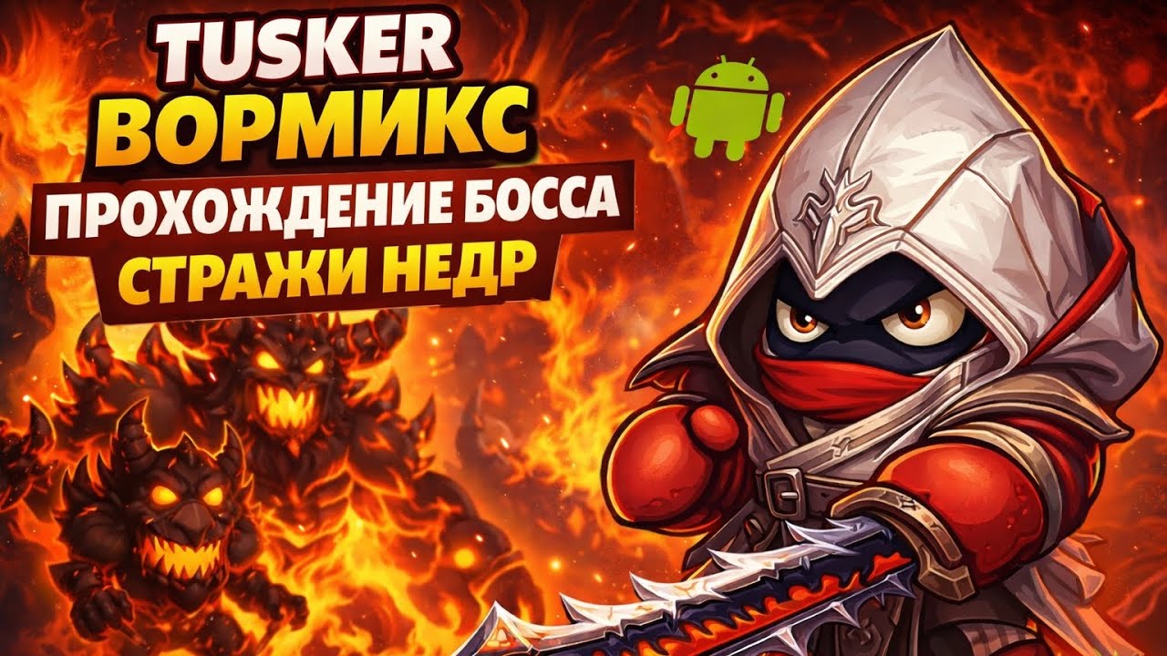 Вормикс на Android — Стражи Недр | Прохождение с озвучкой