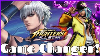 Isla mutilates Aegis using 2 different methods! King of Fighters All Star