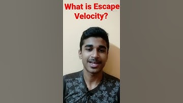 What Is Escape Velocity? Why Stone Thrown Upwards Cannot Go To Space? #shorts